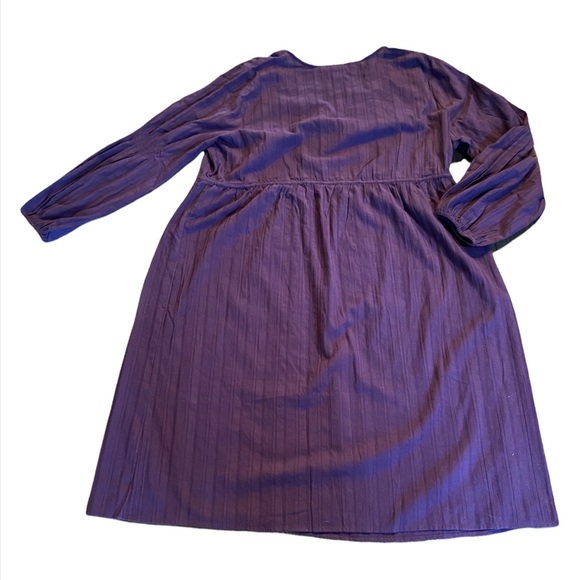 ASOS JUNAROSE 100% Cotton Gorgeous Like New Purple Bohemian Maxi Dress - Plus 24 - Picture 7 of 12